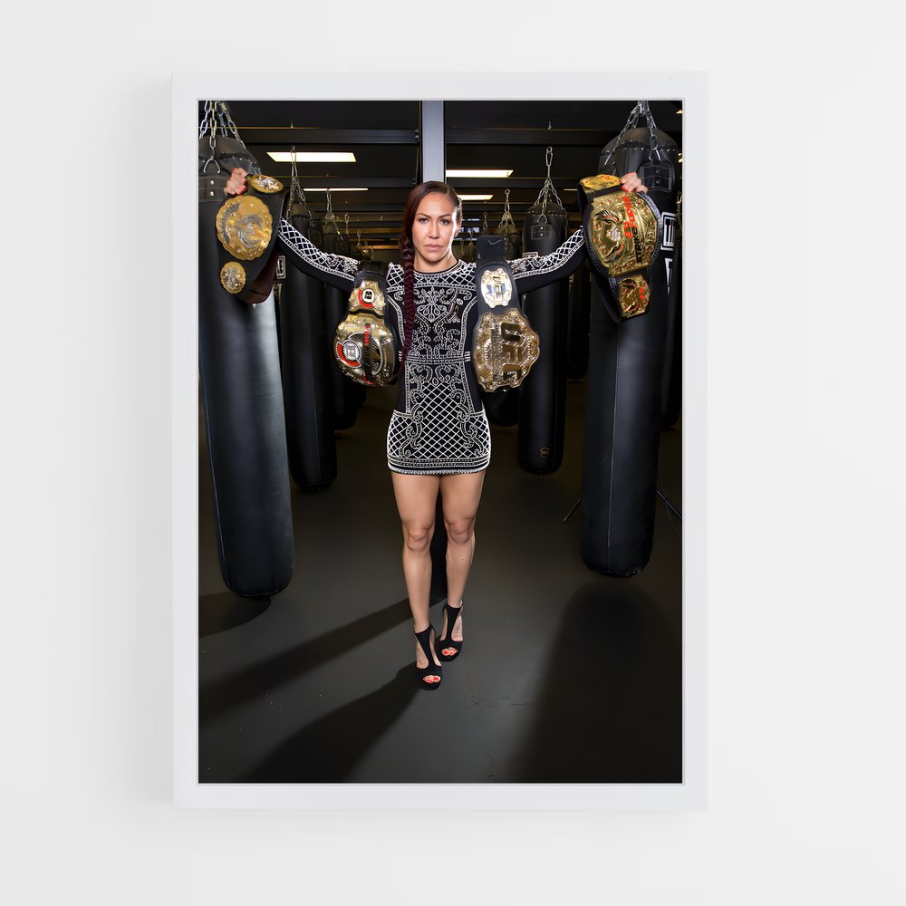 Poster Boxing Elegance – affiche MMA (vue 3)
